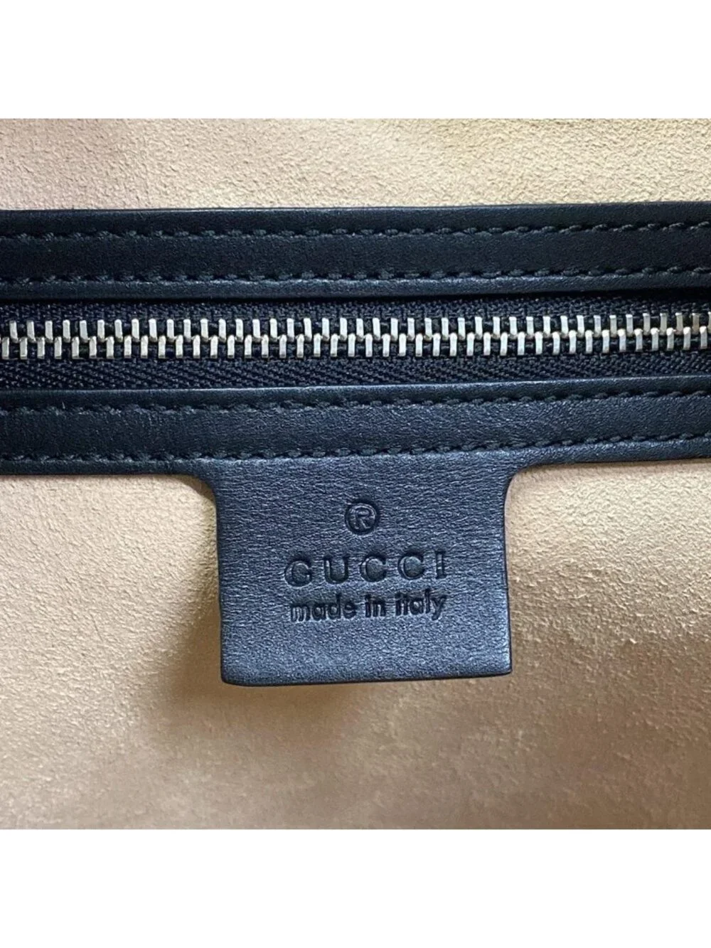 Gucci Handbag Dionysus Black Brown Multi Dog Leather - Picture 9 of 15